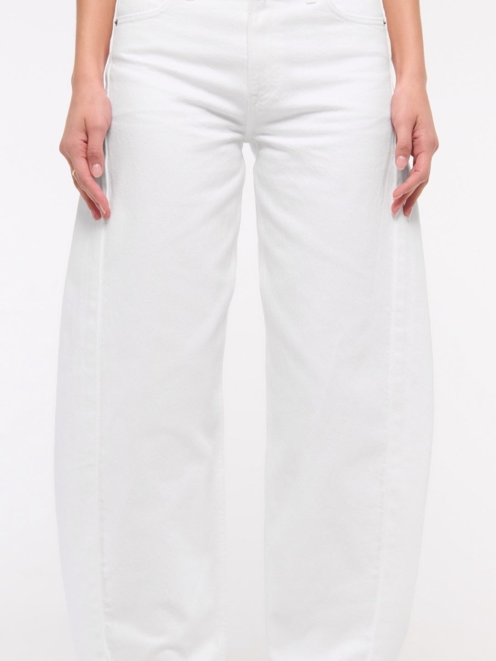Abercrombie & Fitch White Barrel Jeans - Picture 4 of 4